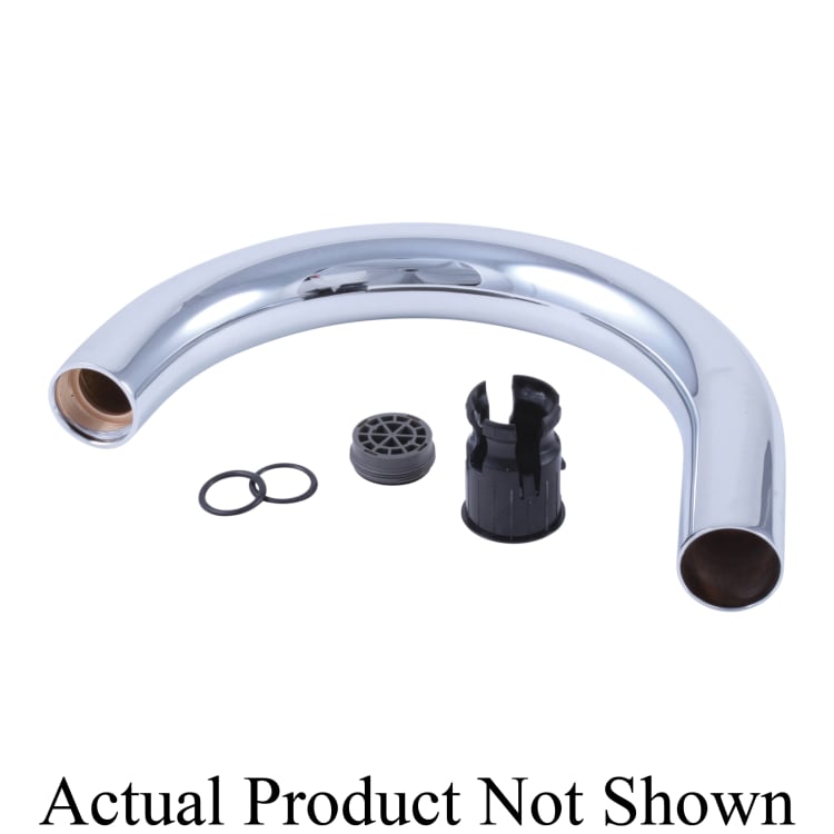 DELTA® RP74811BL Trinsic® Spout Assembly, For Use With Model T4797-FL-LHP and T4759-FL Traditional Floor Mount tub Filler Trim, Matte Black, Import