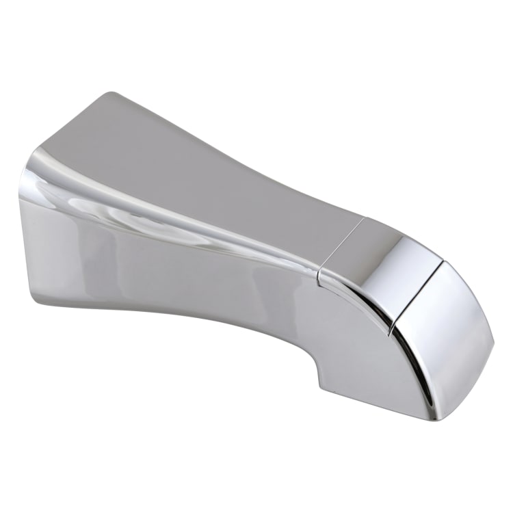 DELTA® RP78735 Tesla® Pull-Up Diverter Tub Spout, 5-1/2 in L x 2-13/16 in H, For Use With Tub and Shower Faucet, Polished Chrome, Import