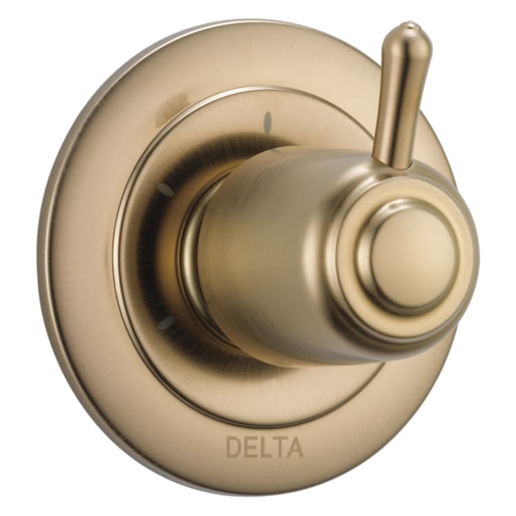 DELTA® T11800-CZ 2-Port 3-Setting Diverter Trim, Brilliance® Champagne Bronze