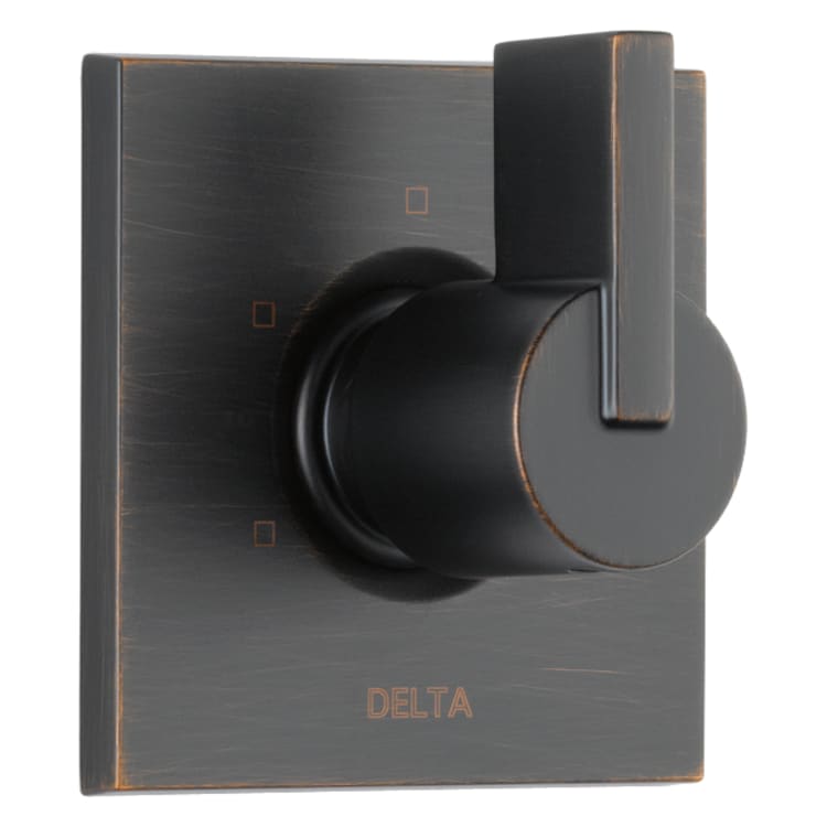 DELTA® T11853-RB 2-Port 3-Setting Diverter Trim, Venetian Bronze