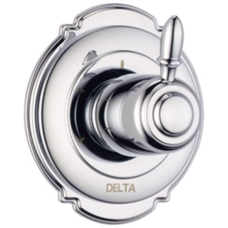 DELTA® T11855 2-Port 3-Setting Diverter Trim, Hand Shower Yes/No: No, Chrome Plated