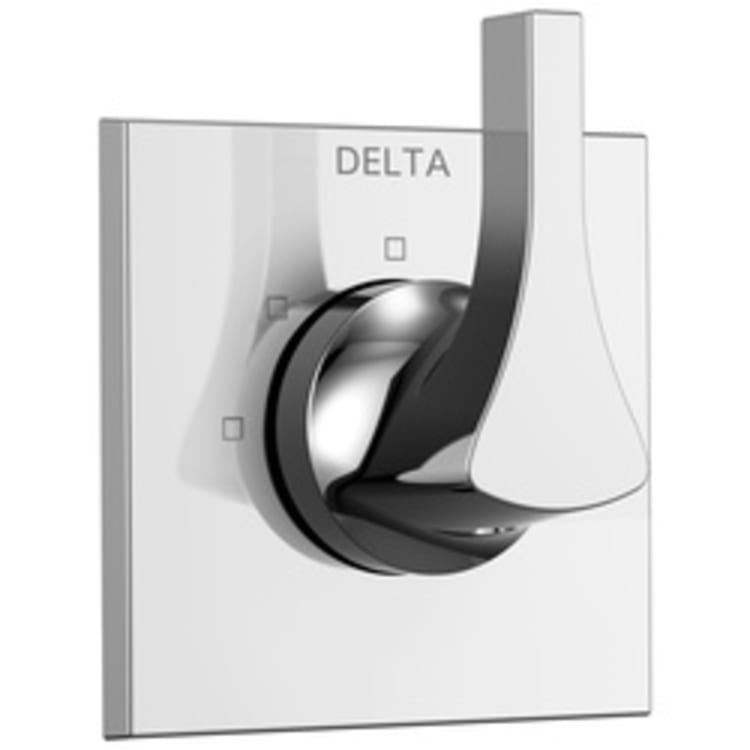 DELTA® T11874 2-Port 3-Setting Diverter Trim, Hand Shower Yes/No: No, Chrome Plated