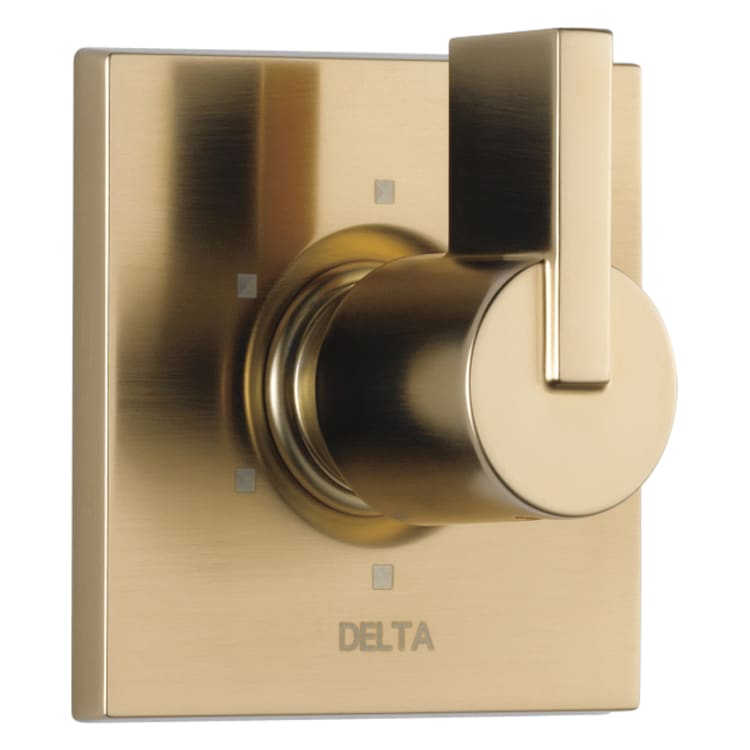 DELTA® T11953-CZ 3-Port 6-Setting Diverter Trim, Brilliance® Champagne Bronze
