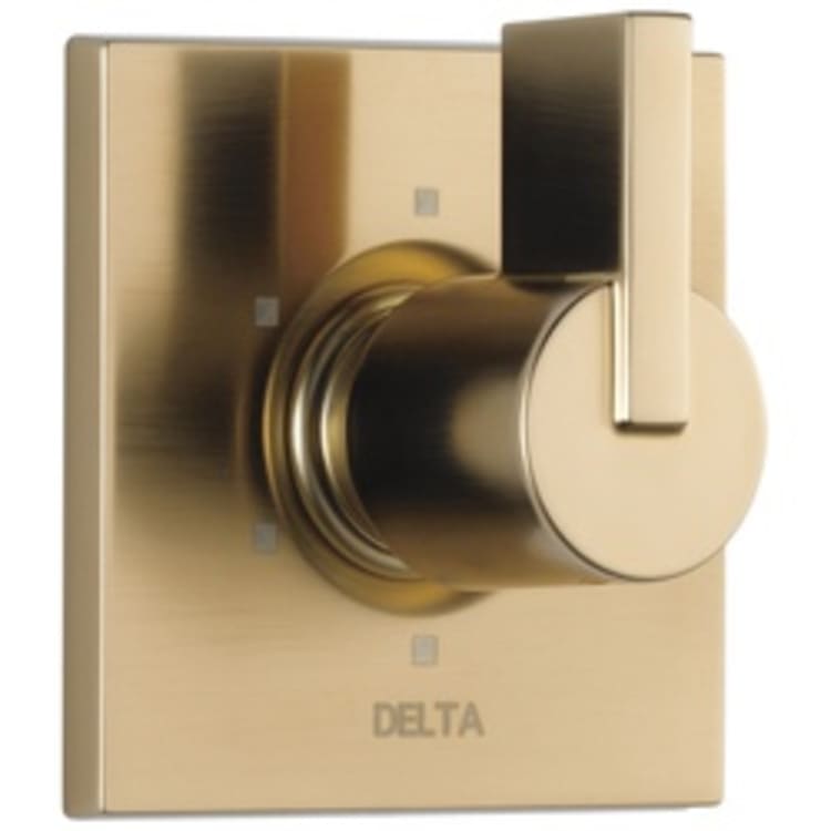 DELTA® T11953-CZ 3-Port 6-Setting Diverter Trim, Hand Shower Yes/No: No, Brilliance® Champagne Bronze