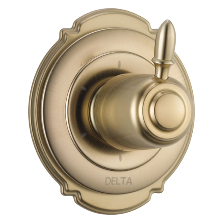 DELTA® T11955-CZ 3-Port 6-Setting Diverter Trim, Brilliance® Champagne Bronze