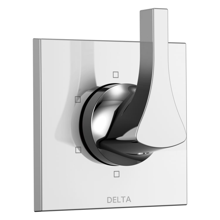 DELTA® T11974 3-Port 6-Setting Diverter Trim, Polished Chrome