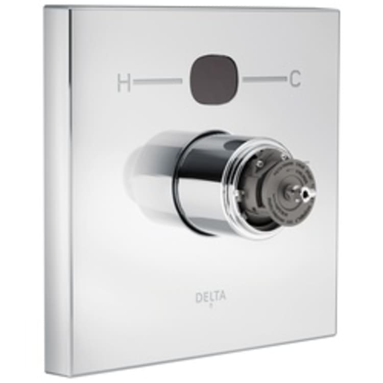 DELTA® T14001-T2O-LHP Angular Modern 14 Valve, Chrome Plated