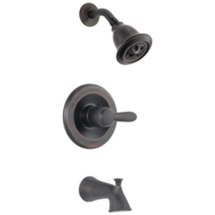 DELTA® T14438-RBH2O Monitor® 14 Tub and Shower Trim, 1.5 gpm Shower, Hand Shower Yes/No: No, Venetian Bronze