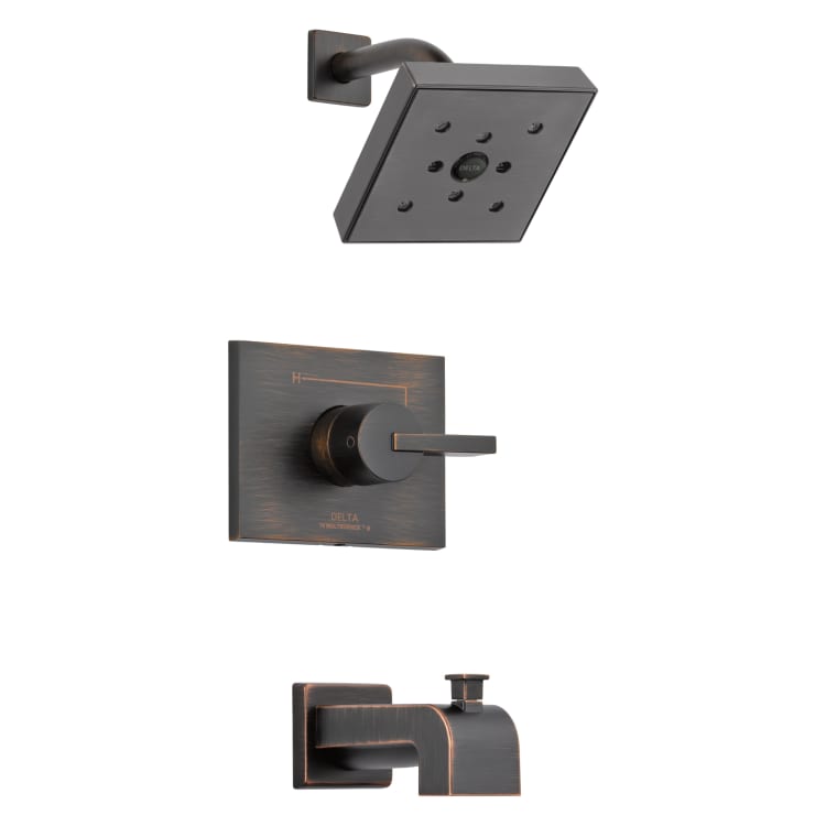 DELTA® T14453-RBH2O Monitor® 14 Tub and Shower Trim, 1.75 gpm Shower, Venetian Bronze