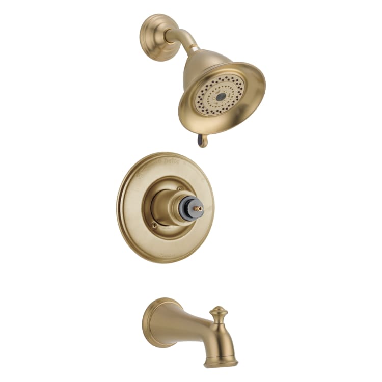 DELTA® T14455-CZLHP Monitor® 14 1-Function Tub and Shower Trim, 2.5 gpm Shower, Brilliance® Champagne Bronze