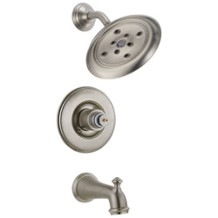 DELTA® T14455-SSH2OLHP Monitor® 14 Tub and Shower Trim, 1.75 gpm Shower, Hand Shower Yes/No: No, Stainless Steel