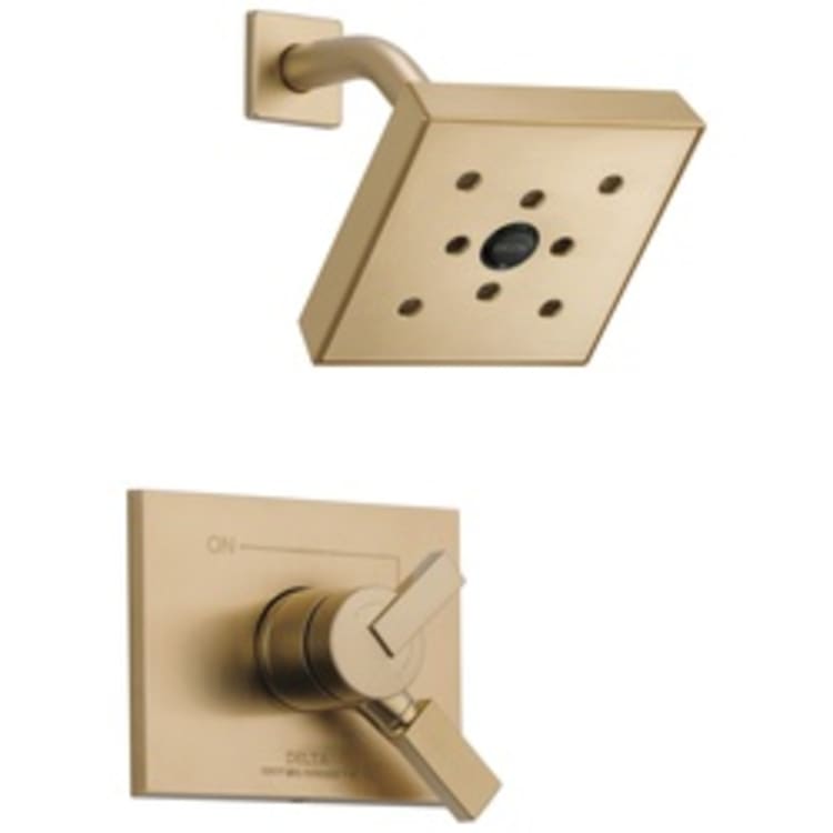 DELTA® T17253-CZH2O Monitor® 17 Shower Trim, 1.75 gpm Shower, Hand Shower Yes/No: No, Champagne Bronze