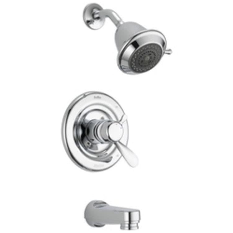 DELTA® T17430-SOS Monitor® 17 Tub and Shower Trim, 1.75 gpm Shower, Hand Shower Yes/No: No, Chrome Plated