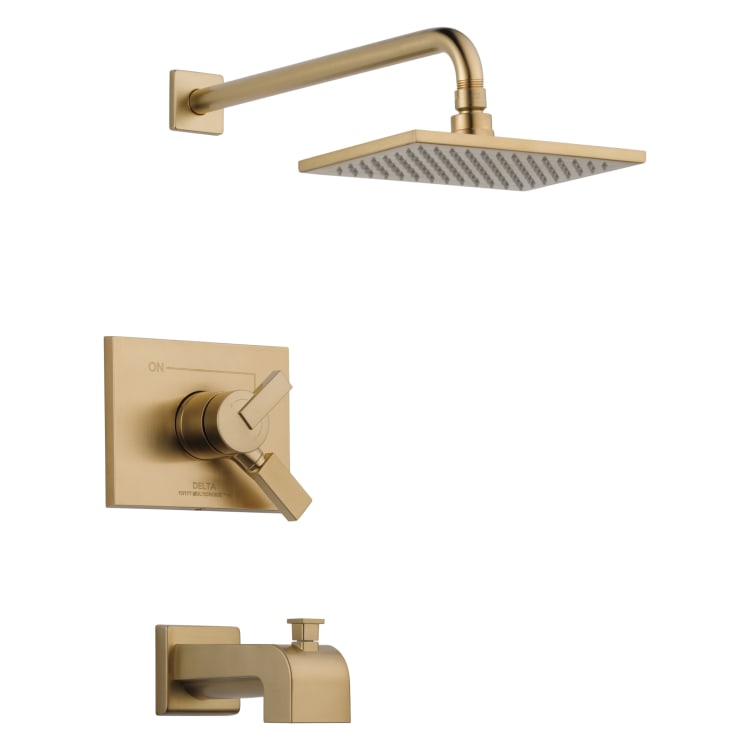 DELTA® T17453-CZ Monitor® 17 Tub and Shower Trim, 2.5 gpm Shower, Brilliance® Champagne Bronze