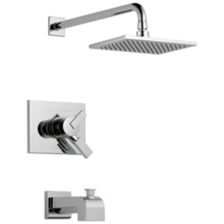 DELTA® T17453 Monitor® 17 Tub and Shower Trim, 2.5 gpm Shower, Hand Shower Yes/No: No, Chrome Plated