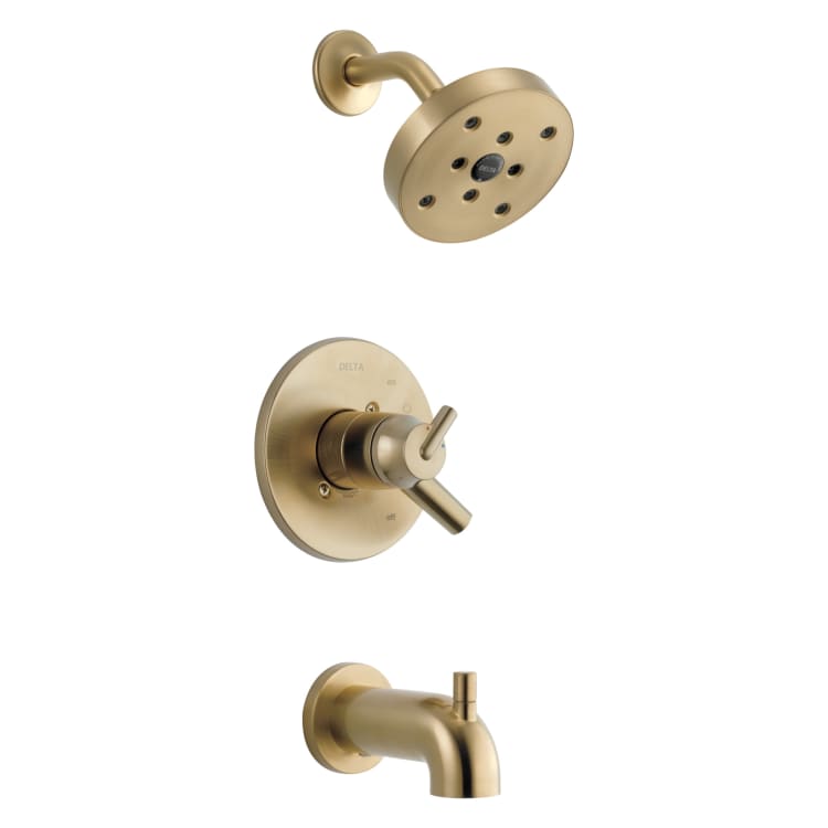 DELTA® T17459-CZ Monitor® 17 Tub and Shower Trim, 1.75 gpm Shower, Brilliance® Champagne Bronze