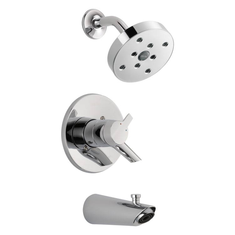 DELTA® T17461 Monitor® 17 Tub and Shower Trim, 1.75 gpm Shower, Polished Chrome