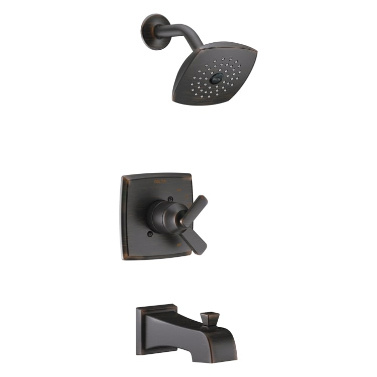 DELTA® T17464-RB Monitor® 17 Tub and Shower Trim, 1.75 gpm Shower, Venetian Bronze