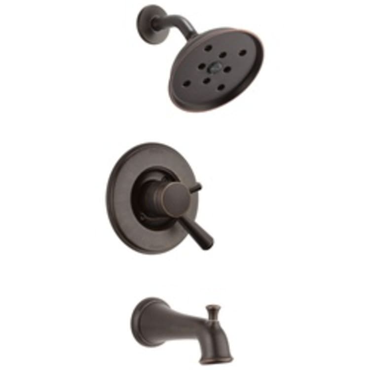 DELTA® T17493-RB Monitor® 17 Tub and Shower Trim, 1.75 gpm Shower, Hand Shower Yes/No: No, Venetian Bronze