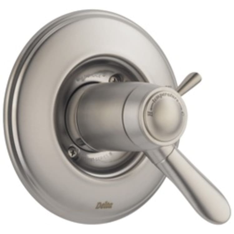 DELTA® T17T038-SS TempAssure® 17T 2-Function Valve Trim, 2.5 gpm Shower, Stainless Steel