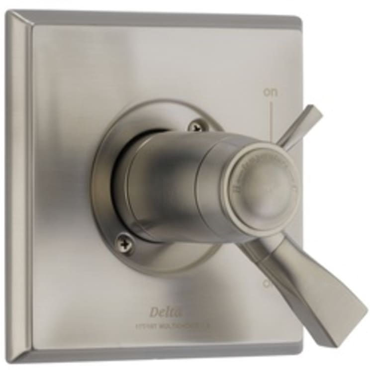 DELTA® T17T051-SS TempAssure® 17T 2-Function Valve Trim, 2.5 gpm Shower, Stainless Steel