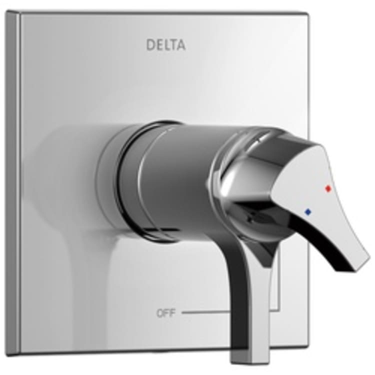 DELTA® T17T074 TempAssure® 17T Valve Trim Only, 1.75 gpm Shower, Chrome Plated