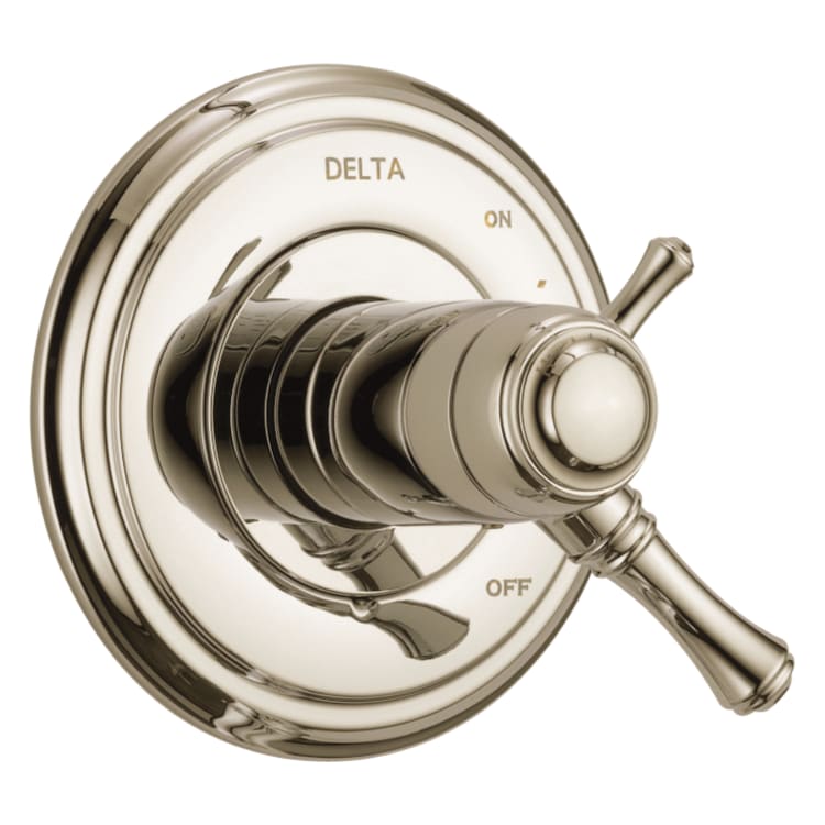 DELTA® T17T097-PN TempAssure® 17T 2-Function Valve Trim, 2.5 gpm Shower, Polished Nickel