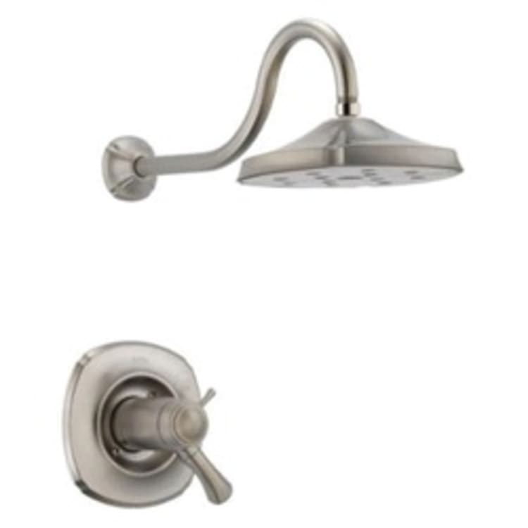 DELTA® T17T292-SS TempAssure® 17T Shower Trim, 2.5 gpm Shower, Hand Shower Yes/No: No, Stainless Steel