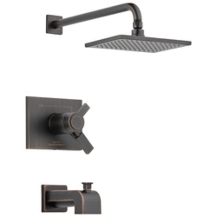 DELTA® T17T453-RB TempAssure® 17T Tub and Shower Trim, 2.5 gpm Shower, Hand Shower Yes/No: No, Venetian Bronze