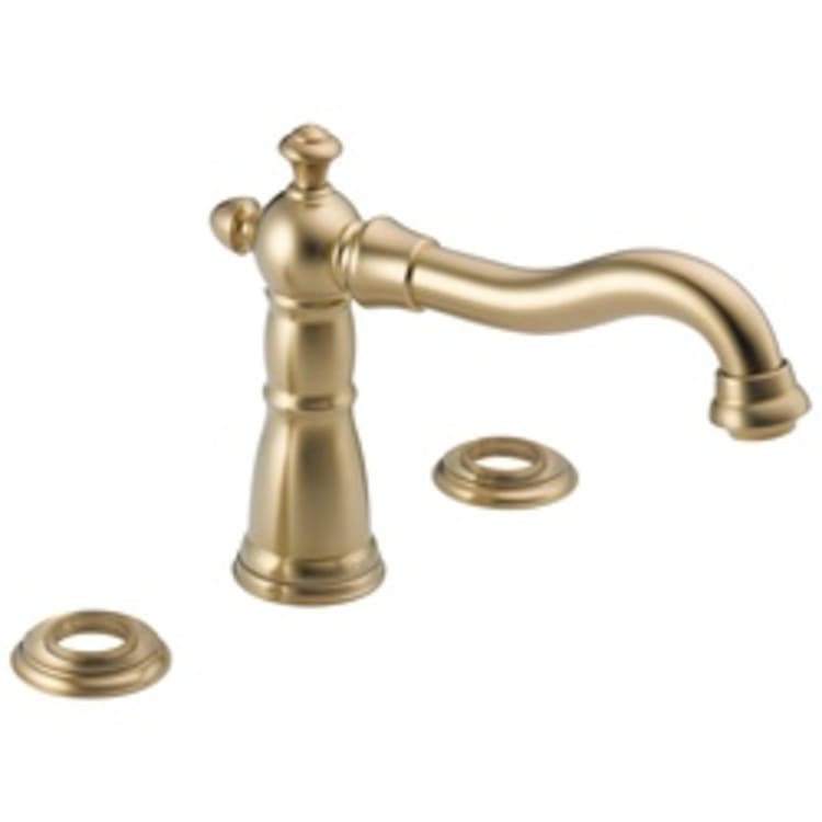 DELTA® T2755-CZLHP Roman Tub Trim, Victorian®, 18 gpm, 8 to 16 in Center, Champagne Bronze, Hand Shower Yes/No: No