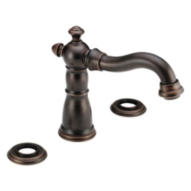 DELTA® T2755-RBLHP Roman Tub Trim, Victorian®, 18 gpm Flow Rate, 8 to 16 in Center, Venetian Bronze, Function: Traditional, Domestic
