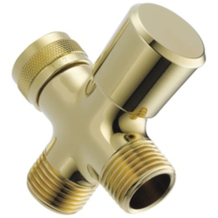 DELTA® U4923-PB-PK 3-Way Shower Arm Diverter, Hand Shower Yes/No: No, Polished Brass