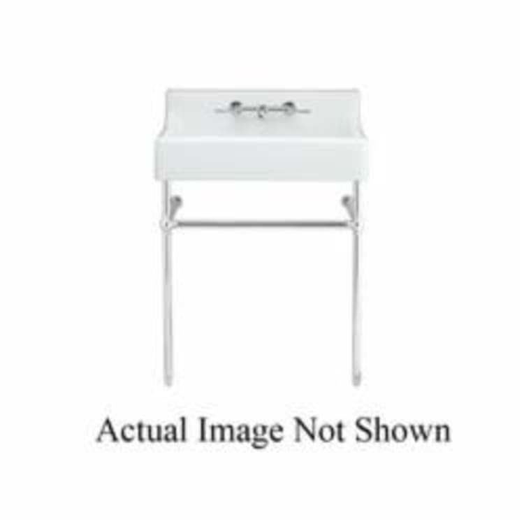 DXV D21411030.100 Oak Hill™ Lavatory Console, 36 in H x 26-15/16 in W Leg, Metal, Polished Chrome