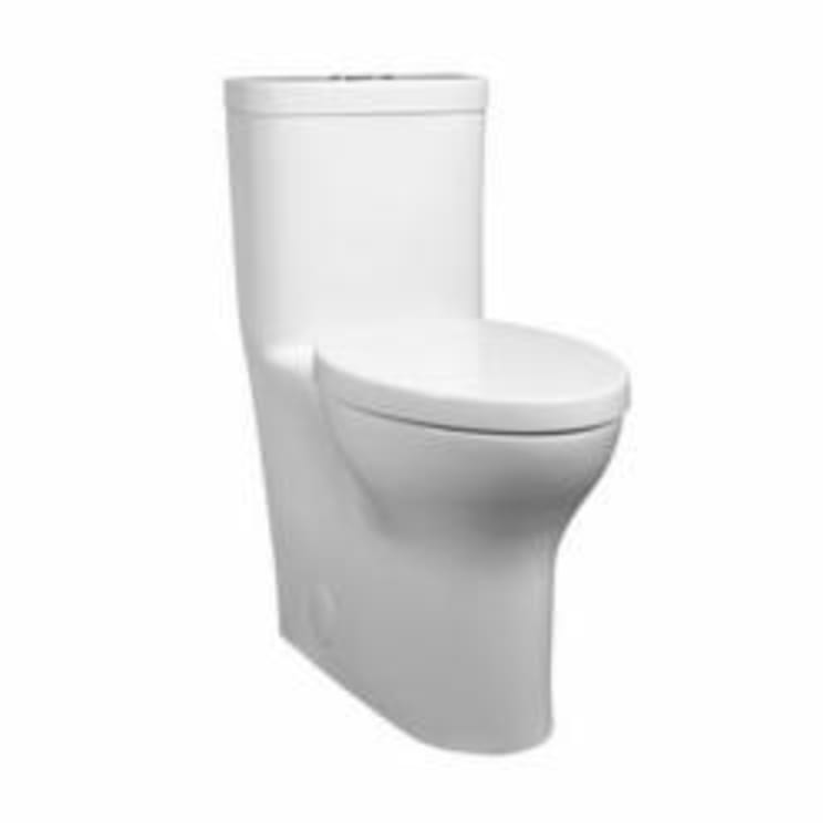 DXV D22690A200.415 LYNDON® Dual Flush Elongated One Piece Toilet, 1.28/1 gpf, Canvas White