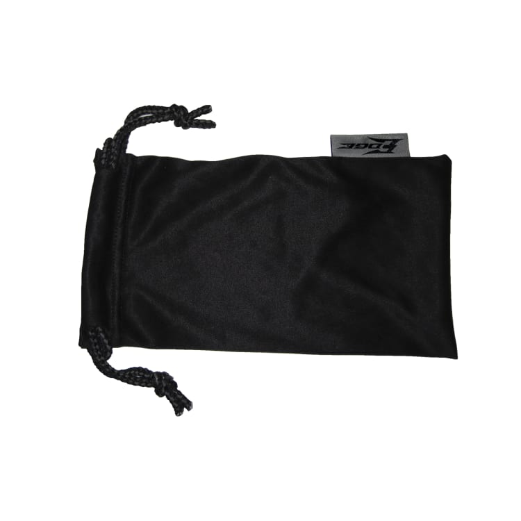 EDGE® 9802 Lens Cleaning Bag With Drawstring, 6 in W, For Use With EDGE® Most Safety Eyewears, Microfiber, Black