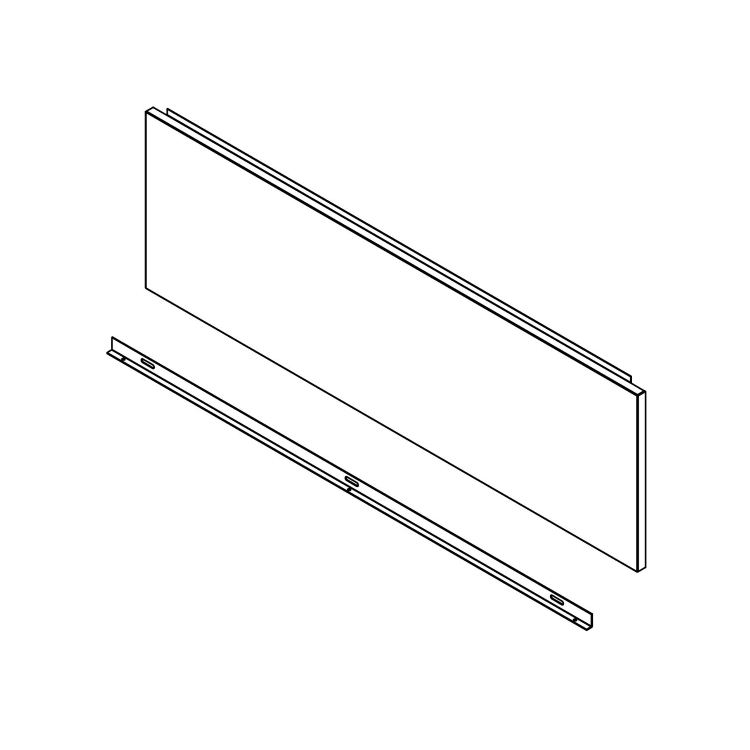 Elkay® ACCESS12X38-5 Access Panel, Stainless Steel, Domestic