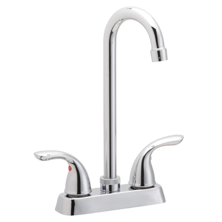 Elkay® LK2477CR Bar Faucet, Everyday, Polished Chrome, 2 Handle, 1.5 gpm