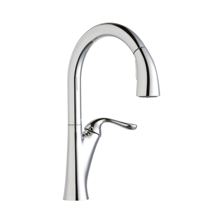 Elkay® LKHA4031CR Harmony™ Low Flow Kitchen Faucet, 1.5 gpm, 1 Faucet Hole, Chrome Plated, 1 Handle, Import