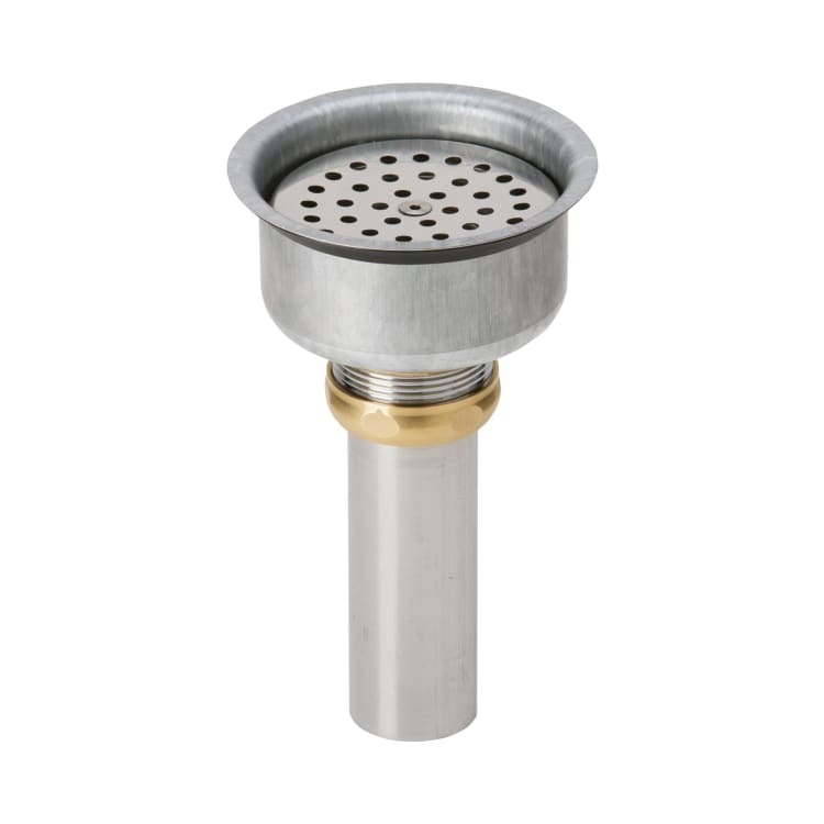 Elkay® LKPDVR18B Perfect Grid Drain Fitting, Chrome Plated, Overflow Yes/No: No, Brass Drain, Includes Lift Rod: No