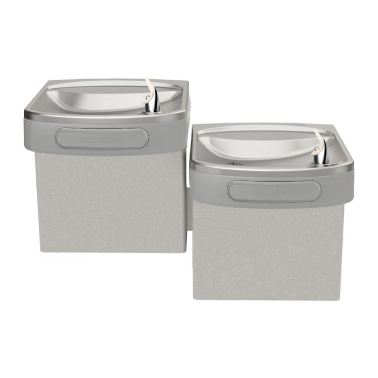 Elkay® LZSTL8LFC Filtered Bi-Level Cooler, Pushbar Operation, Refrigerated Chilling, 3/8 in OD Tubing Connection, Domestic
