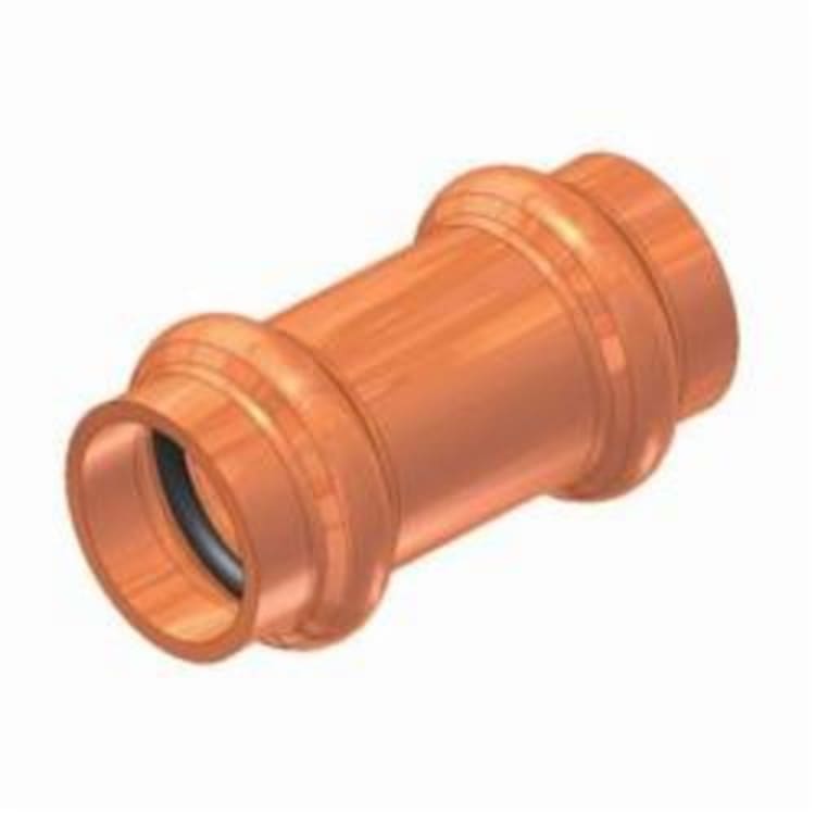 EPC APOLLOXPRESS® 10075517 801 Small Diameter Press Tube Coupling, 1 in, C, Copper, Domestic