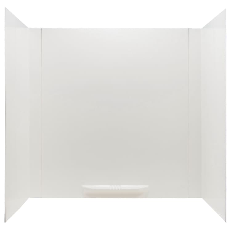 ELM® 350WHT DURAWALL® Bathtub Wall, 58 in H, Fiberglass