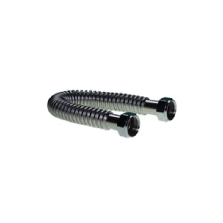 Falcon Stainless SWC1-24 Flexible Softener/Boiler Connector, FNPT 1 in Inlet, FNPT 1 in Outlet, Stainless Steel, Import