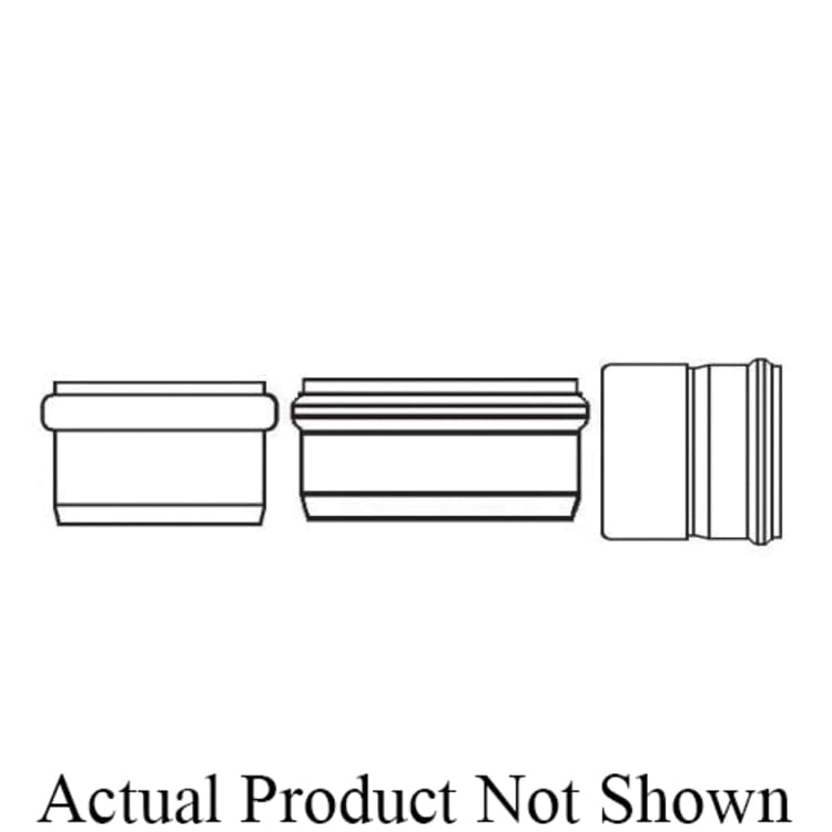 8" PVC SEWER G CAP W/ GSKT G1608 111-0008