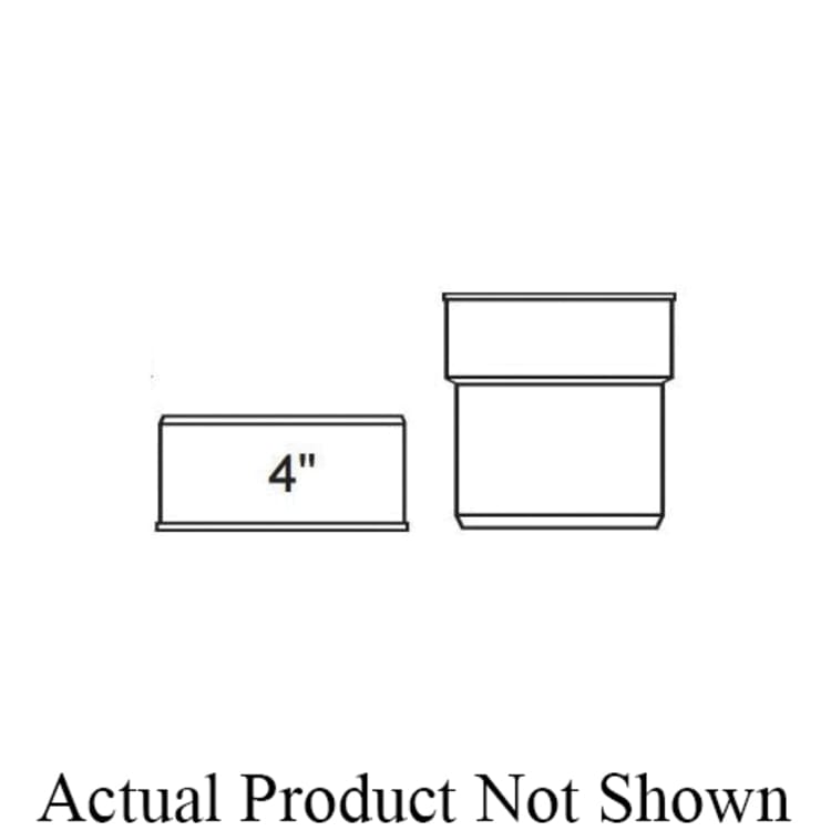GPK Products 231-0008, 8 in nominal, IPS Spigot x Sewer Hub end style, SDR 35, PVC