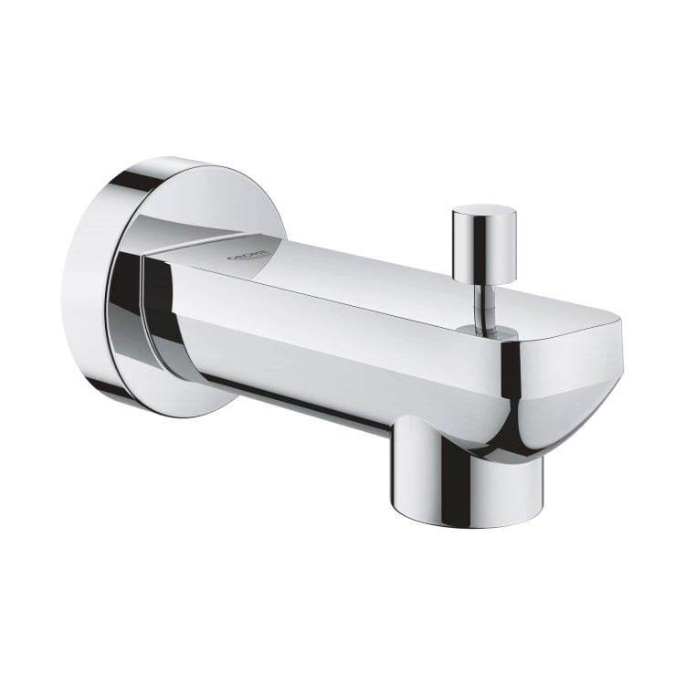 GROHE 13382001 Bath Spout With Diverter, StarLight® Polished Chrome, Import