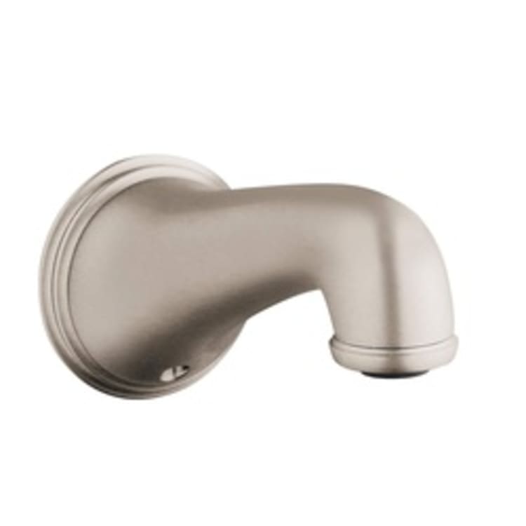 GROHE 13612EN0 Geneva™ Wall Mounted Tub Spout, 3/4 in FNPT Connection, StarLight® Brushed Nickel, Import