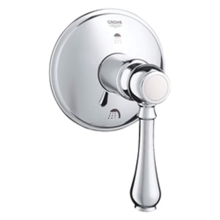 GROHE 19220000 3-Way Diverter, StarLight® Polished Chrome