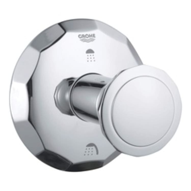 GROHE 19271000 3-Port Valve Trim Kit, StarLight® Polished Chrome