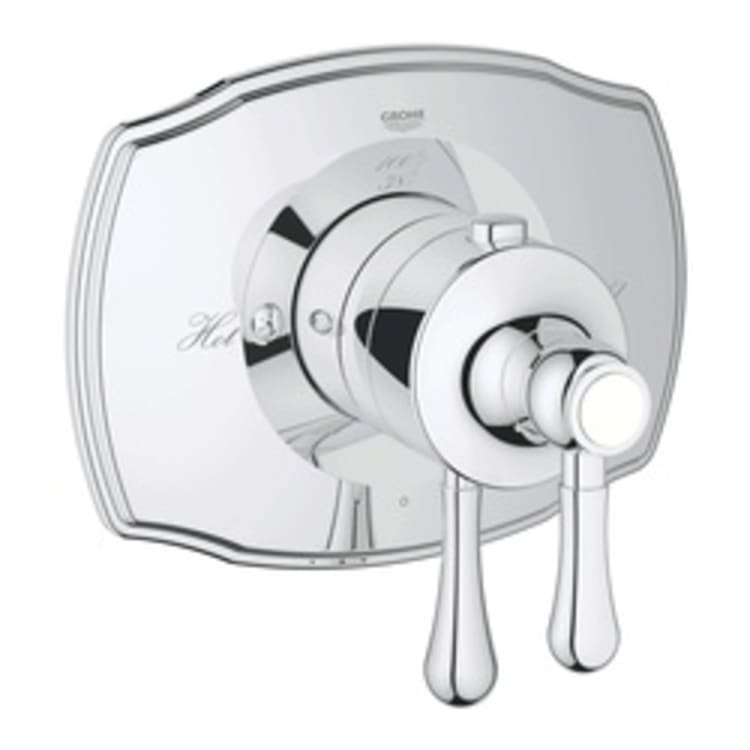 GROHE 19822000 GrohFlex™ 2000 1-Function Trim, 6.3 gpm Shower, Hand Shower Yes/No: No, StarLight® Chrome Plated